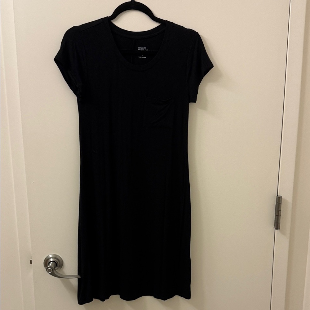 Market & Spruce Black Mini Dress